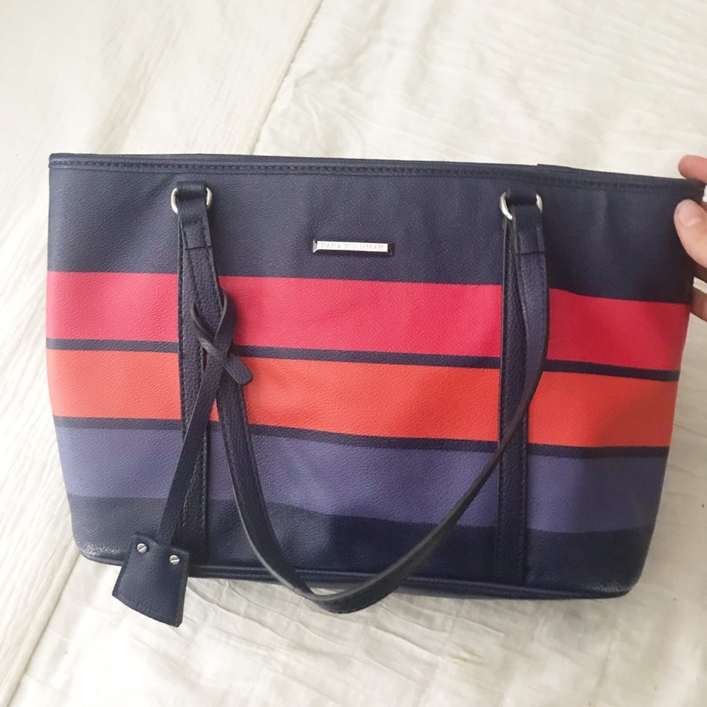 ‘Dana Buchman’ Striped Shoulder Bag!